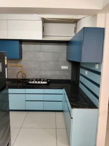 Kitchen Image of 1000 Sq.ft 3 BHK Apartment / Flat for sale in Praharsh Highland, Bopal Ahmedabad for Rs. 8500000