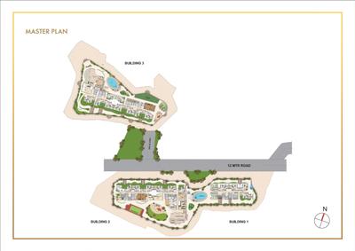 Image of 2300 Sq.ft 4 BHK Apartment / Flat for sale in Codename Cloud City , Kharghar, Navi Mumbai for Rs. 16900000