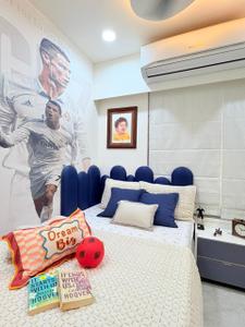 Bedroom Image of 2450 Sq.ft 3 BHK Apartment / Flat for sale in Shivalik Green View, Shantigram Ahmedabad for Rs. 23000000