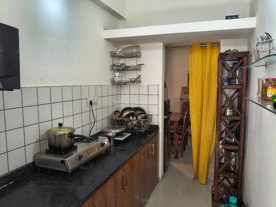 Kitchen Image of 600 Sq.ft 1 BHK Apartment / Flat for sale in Jakhya Indore for Rs. 2500000