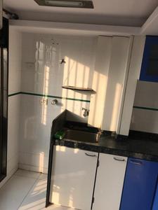 Kitchen Image of 650 Sq.ft 1 BHK Apartment / Flat for rent in Landmark Towers, Dadar East Mumbai for Rs. 65000