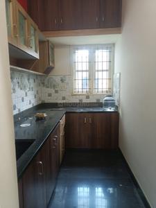 Kitchen Image of 650 Sq.ft 1 BHK Builder Floor for rent in Koramangala Bengaluru for Rs. 25000