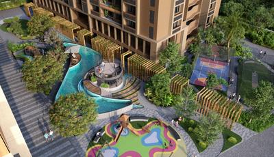Image of 1895 Sq.ft 3 BHK Apartment / Flat for sale in South Bopal, Ahmedabad for Rs. 9975000