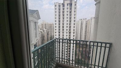 Balcony Image of 1955 Sq.ft 3 BHK Apartment / Flat for rent in Sunworld Arista, Sector 168 Noida for Rs. 43000