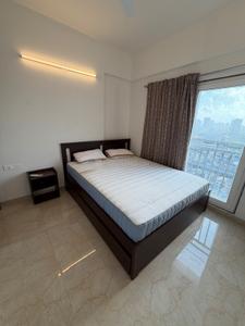 Bedroom Image of 1100 Sq.ft 2 BHK Apartment / Flat for rent in Shapoorji Pallonji BKC, Bandra East Mumbai for Rs. 130000