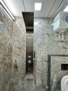 Bathroom Image of 1900 Sq.ft 3 BHK Apartment / Flat for rent in Manglam Radiance, Durgapura Jaipur for Rs. 100000