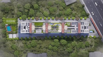 Image of 1024 Sq.ft 2 BHK Apartment / Flat for sale in Goyal My Home Wakad, Wakad, Pune for Rs. 6000000