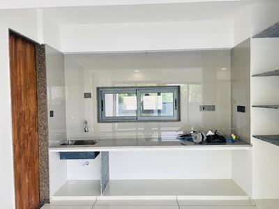 Kitchen Image of 2000 Sq.ft 3 BHK Apartment / Flat for sale in Dhiva Kalash Orlena, Adalaj Gandhinagar for Rs. 7511000