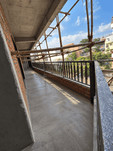 Balcony Image of 1025 Sq.ft 2 BHK Apartment / Flat for sale in Mussoorie Road Dehradun for Rs. 7500000