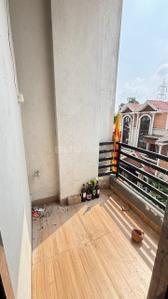 Balcony Image of 1000 Sq.ft 1 BHK Builder Floor for rent in Nipania Indore for Rs. 14000