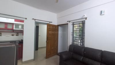 Living Room Image of 650 Sq.ft 2 BHK Apartment / Flat for rent in Koramangala Bengaluru for Rs. 27000