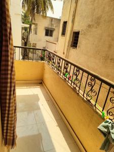 Balcony Image of 800 Sq.ft 1 BHK Independent House for rent in New Sangvi Pune for Rs. 17000