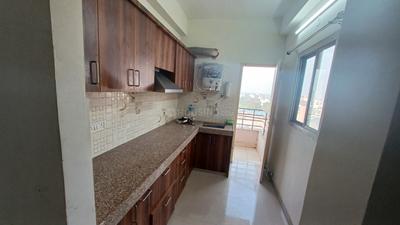 Kitchen Image of 820 Sq.ft 3 BHK Apartment / Flat for sale in Elegant Vaishali Utsav, Vaishali Nagar Jaipur for Rs. 3289000