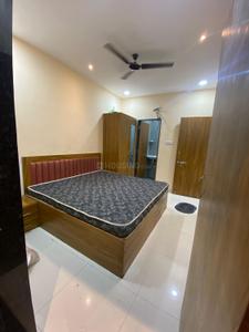Bedroom Image of 1000 Sq.ft 2 BHK Builder Floor for rent in Vijay Nagar Indore for Rs. 24000