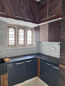Kitchen Image of 550 Sq.ft 1 BHK Builder Floor for rent in Hoodi Bengaluru for Rs. 17000