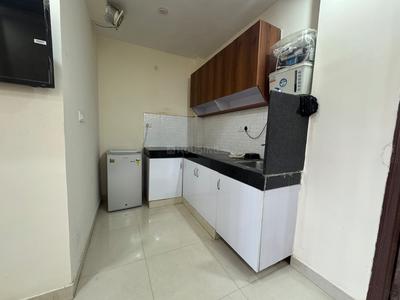 Kitchen Image of 1000 Sq.ft 1 BHK Apartment / Flat for rent in Sector 43 Gurgaon for Rs. 25000