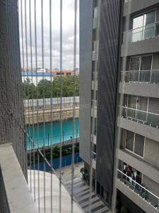 Balcony Image of 3450 Sq.ft 4 BHK Apartment / Flat for rent in Vesu Surat for Rs. 55000