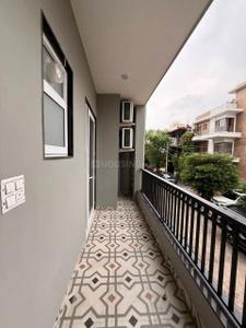 Balcony Image of 512 Sq.ft 1 BHK Builder Floor for rent in Saket New Delhi for Rs. 15500