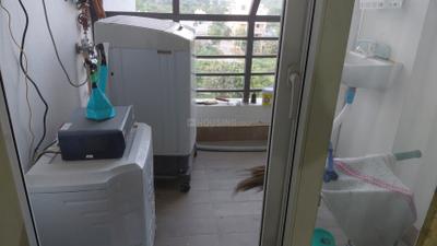 Balcony Image of 1050 Sq.ft 2 BHK Apartment / Flat for rent in Arsha Sumangalam, Vrindavan Yojana Lucknow for Rs. 24000