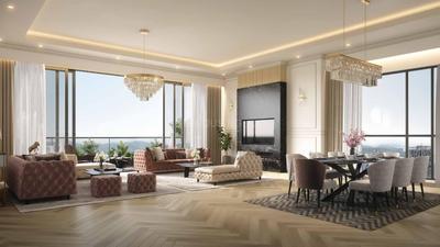 Hall Image of 751 Sq.ft 2 BHK Apartment / Flat for sale in Ajmera Manhattan Building 3A And 3B, Wadala East Mumbai for Rs. 30500000