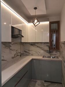 Kitchen Image of 600 Sq.ft 2 BHK Builder Floor for sale in Happy Homes, Dwarka Mor New Delhi for Rs. 4600000