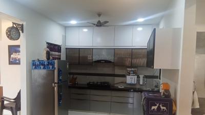 Kitchen Image of 1250 Sq.ft 3.5 BHK Apartment / Flat for sale in Uma Reality Silver Sky, BSNL Colony Vadodara for Rs. 8000000