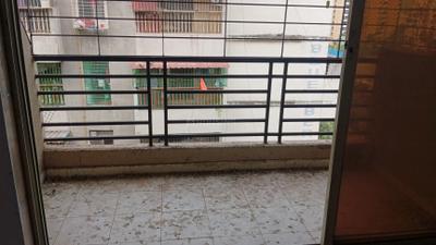 Balcony Image of 625 Sq.ft 1 BHK Apartment / Flat for sale in Nalasopara West Nala Sopara for Rs. 3400000