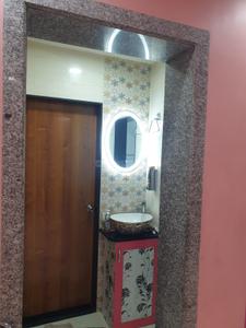 Kitchen Image of 750 Sq.ft 1 BHK Apartment / Flat for sale in Kailash Nilgiri Gardens, Nerul Navi Mumbai for Rs. 13900000