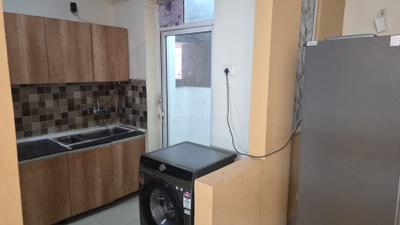 Kitchen Image of 1090 Sq.ft 3 BHK Apartment / Flat for rent in Prateek Grand City, Siddharth Vihar Ghaziabad for Rs. 30000