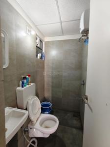 Bathroom Image of 400 Sq.ft 1 RK Apartment / Flat for rent in Godrej Vanaangan, Jagatpur Ahmedabad for Rs. 17990