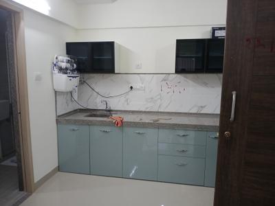 Kitchen Image of 550 Sq.ft 1 BHK Apartment / Flat for rent in Hadapsar Pune for Rs. 21000