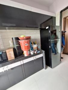 Kitchen Image of 1250 Sq.ft 2 BHK Apartment / Flat for rent in Triveni Laurel, Kalyan West Kalyan for Rs. 29000