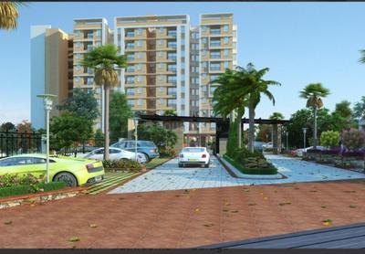 Image of 729 Sq.ft 2 BHK Apartment / Flat for sale in Okay Plus Anandam, Grand Sikar Road, Jaipur for Rs. 2800000