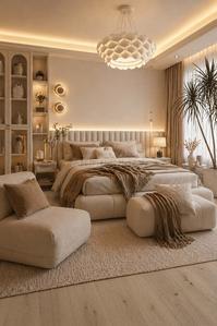Bedroom Image of 723 Sq.ft 1 BHK Apartment / Flat for sale in Embassy Indiabulls Park 1, Panvel Navi Mumbai for Rs. 8200000