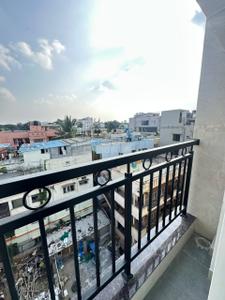 Balcony Image of 1000 Sq.ft 1 BHK Apartment / Flat for rent in BTM Layout 2nd Stage Bengaluru for Rs. 33998