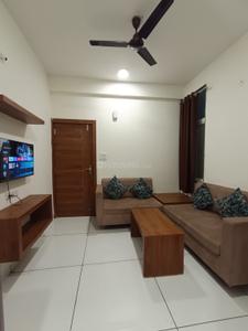 Hall Image of 650 Sq.ft 1 BHK Apartment / Flat for rent in Scheme No 114 Indore for Rs. 21999
