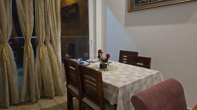Dining Area Image of 1350 Sq.ft 2 BHK Apartment / Flat for rent in Supertech Supernova, Sector 94 Noida for Rs. 60000
