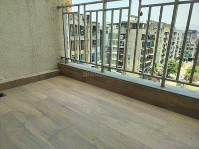 Balcony Image of 1190 Sq.ft 2 BHK Apartment / Flat for rent in Hi Tech The Silver Crest, Taloja Navi Mumbai for Rs. 22000