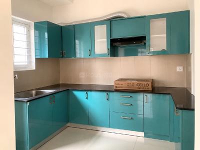 Kitchen Image of 914 Sq.ft 3 BHK Apartment / Flat for rent in Shriram 107 Southeast, Attibele Bengaluru for Rs. 23000