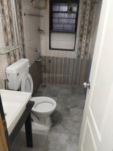 Bathroom Image of 1350 Sq.ft 3 BHK Apartment / Flat for rent in Prajapati Park, Kopar Khairane Navi Mumbai for Rs. 58000