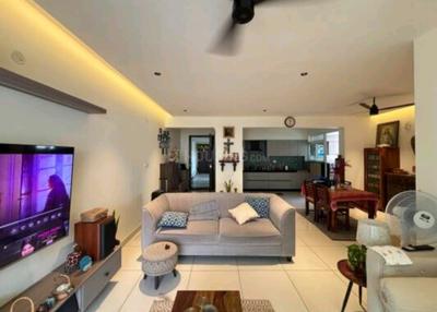 Hall Image of 1500 Sq.ft 3 BHK Apartment / Flat for rent in Hebbal Bengaluru for Rs. 50000