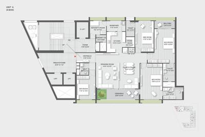Image of 4260 Sq.ft 4 BHK Apartment / Flat for sale in Madhav Oeuvre 2, Bodakdev, Ahmedabad for Rs. 41000000