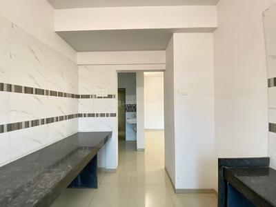 Kitchen Image of 660 Sq.ft 1 BHK Apartment / Flat for sale in Khidkali Thane for Rs. 3999000