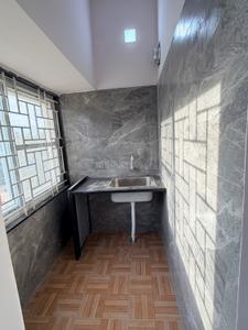 Kitchen Image of 600 Sq.ft 1 BHK Builder Floor for rent in Mylasandra Bengaluru for Rs. 18000