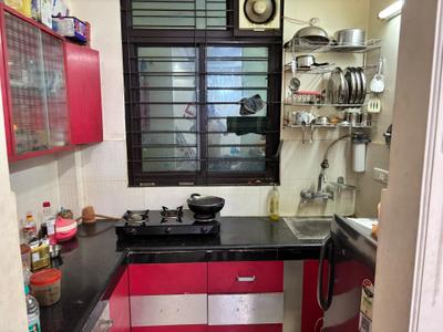 Kitchen Image of 1200 Sq.ft 3 BHK Builder Floor for sale in Hasanganj Lucknow for Rs. 7000000