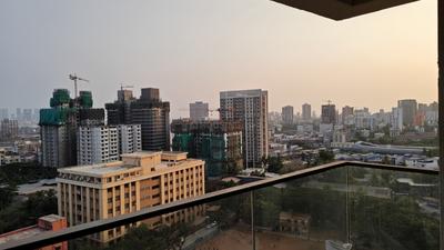 Balcony Image of 807 Sq.ft 2 BHK Apartment / Flat for sale in Pittie Antariksh Ace, Bandra East Mumbai for Rs. 32800000