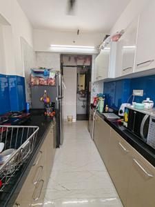 Kitchen Image of 377 Sq.ft 1 BHK Apartment / Flat for sale in Srishti Elegance, Bhandup West Mumbai for Rs. 8200000