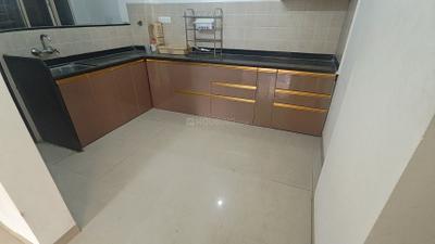 Kitchen Image of 917 Sq.ft 2 BHK Apartment / Flat for rent in Shree Hill View, Lohegaon Pune for Rs. 22000