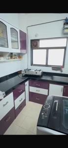 Kitchen Image of 600 Sq.ft 1 BHK Apartment / Flat for rent in Vashi Navi Mumbai for Rs. 35000