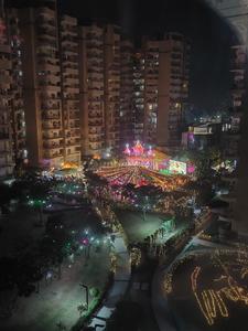 Balcony Image of 1395 Sq.ft 1 RK Apartment / Flat for rent in Ajnara Klock Tower, Sector 74 Noida for Rs. 65000